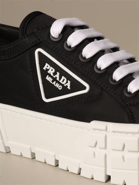 prada sneaker sale damen|Prada designer high top sneakers.